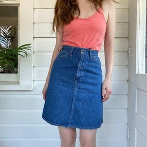 Vintage Levis Denim Skirt